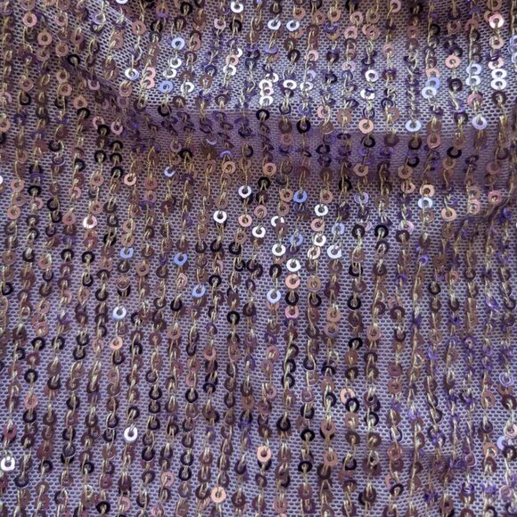 Hello Molly Purple Sequin Mini Dress - Picture 10 of 10